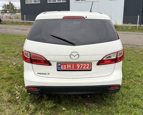 Белый Мазда 5, объемом двигателя 1.8 л и пробегом 220 тыс. км за 6800 $, фото 3 на Automoto.ua
