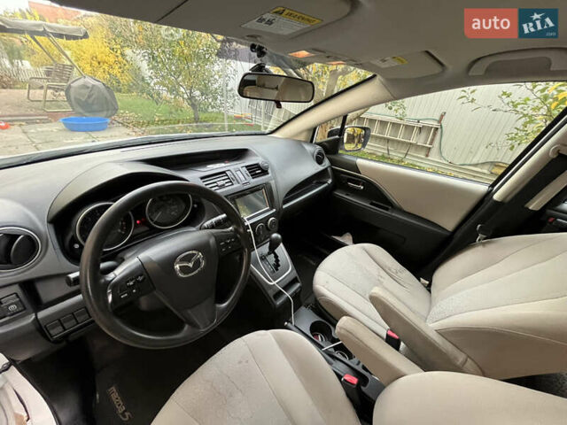 Белый Мазда 5, объемом двигателя 2.5 л и пробегом 170 тыс. км за 6500 $, фото 7 на Automoto.ua