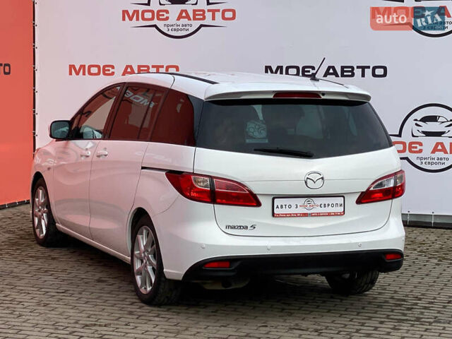 Белый Мазда 5, объемом двигателя 1.6 л и пробегом 205 тыс. км за 7900 $, фото 2 на Automoto.ua