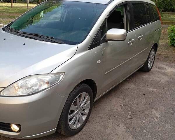 Бежевый Мазда 5, объемом двигателя 1.8 л и пробегом 240 тыс. км за 6600 $, фото 1 на Automoto.ua
