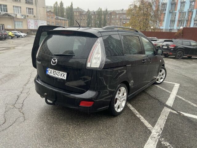 Черный Мазда 5, объемом двигателя 2 л и пробегом 235 тыс. км за 4096 $, фото 3 на Automoto.ua