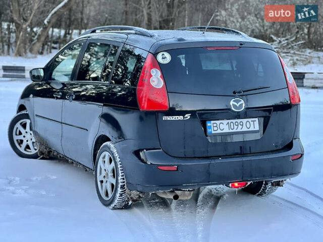 Черный Мазда 5, объемом двигателя 1.8 л и пробегом 255 тыс. км за 2850 $, фото 2 на Automoto.ua