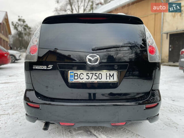 Черный Мазда 5, объемом двигателя 2 л и пробегом 325 тыс. км за 4800 $, фото 6 на Automoto.ua