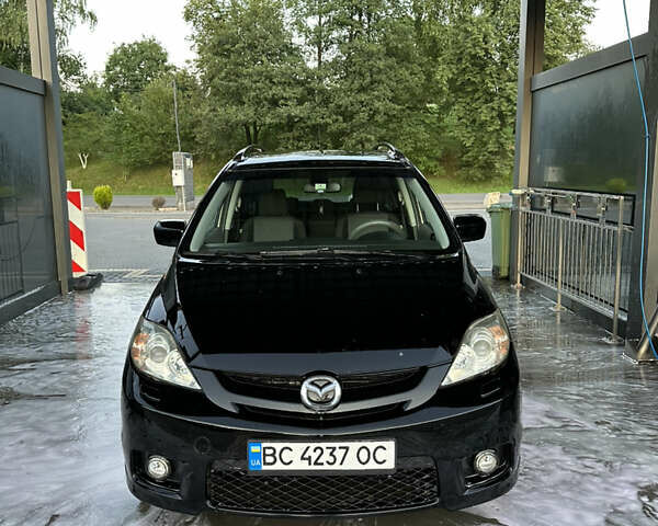 Чорний Мазда 5, об'ємом двигуна 2 л та пробігом 250 тис. км за 4400 $, фото 2 на Automoto.ua