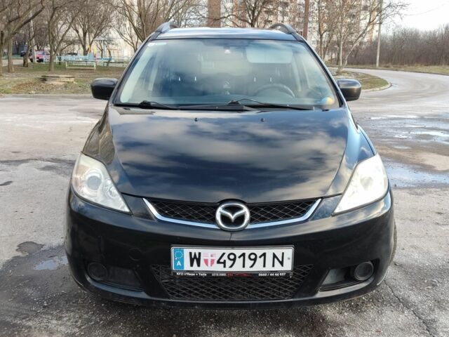Черный Мазда 5, объемом двигателя 2 л и пробегом 278 тыс. км за 2850 $, фото 2 на Automoto.ua