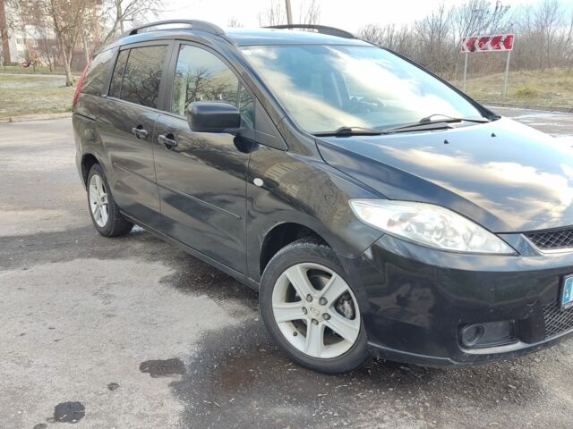 Черный Мазда 5, объемом двигателя 2 л и пробегом 278 тыс. км за 2850 $, фото 7 на Automoto.ua