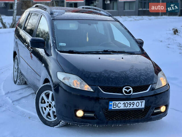 Черный Мазда 5, объемом двигателя 1.8 л и пробегом 254 тыс. км за 2999 $, фото 1 на Automoto.ua