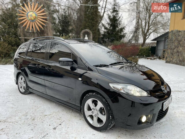 Черный Мазда 5, объемом двигателя 2 л и пробегом 325 тыс. км за 4800 $, фото 2 на Automoto.ua