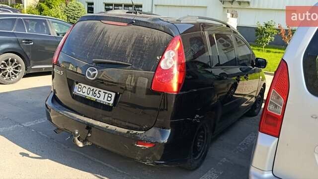 Черный Мазда 5, объемом двигателя 2 л и пробегом 300 тыс. км за 2950 $, фото 5 на Automoto.ua