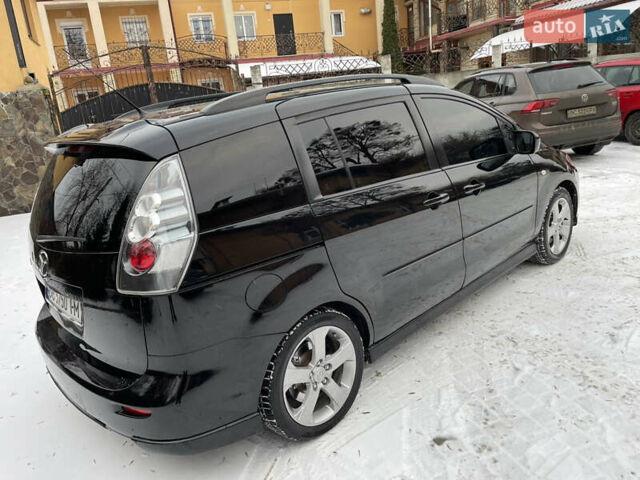 Черный Мазда 5, объемом двигателя 2 л и пробегом 325 тыс. км за 4800 $, фото 5 на Automoto.ua
