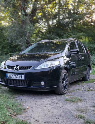 Черный Мазда 5, объемом двигателя 1.8 л и пробегом 239 тыс. км за 5300 $, фото 2 на Automoto.ua