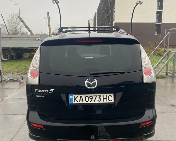 Черный Мазда 5, объемом двигателя 2 л и пробегом 450 тыс. км за 5500 $, фото 2 на Automoto.ua