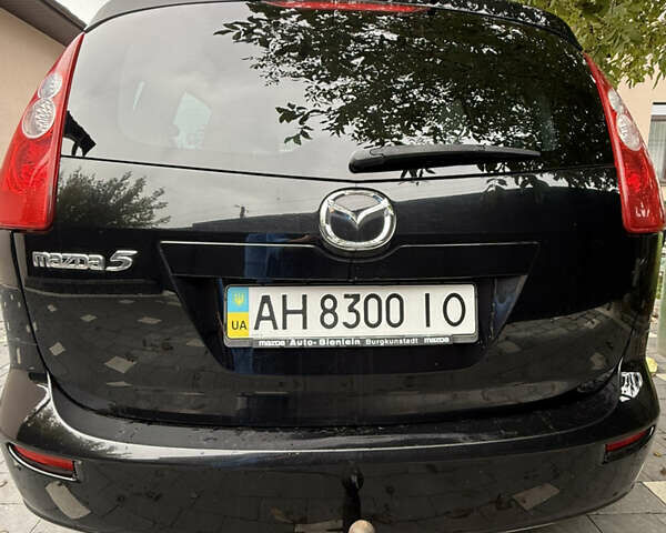Черный Мазда 5, объемом двигателя 2 л и пробегом 228 тыс. км за 5100 $, фото 4 на Automoto.ua