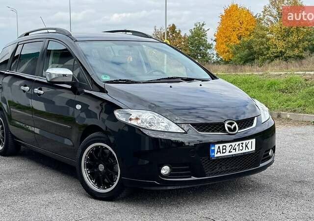 Черный Мазда 5, объемом двигателя 2 л и пробегом 220 тыс. км за 6500 $, фото 58 на Automoto.ua