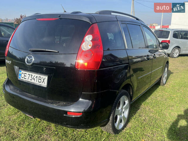 Черный Мазда 5, объемом двигателя 2 л и пробегом 244 тыс. км за 5500 $, фото 3 на Automoto.ua
