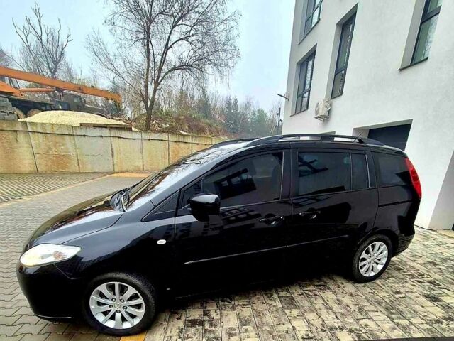Черный Мазда 5, объемом двигателя 2 л и пробегом 221 тыс. км за 5300 $, фото 2 на Automoto.ua