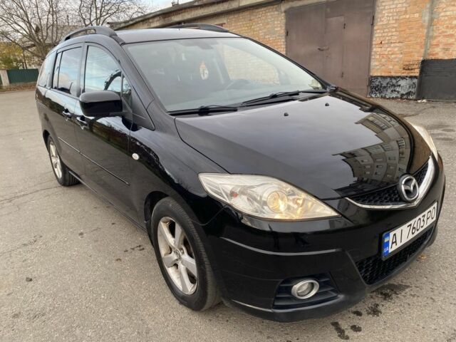 Черный Мазда 5, объемом двигателя 2 л и пробегом 230 тыс. км за 5500 $, фото 11 на Automoto.ua