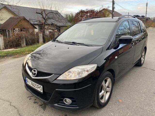 Черный Мазда 5, объемом двигателя 2 л и пробегом 230 тыс. км за 5500 $, фото 9 на Automoto.ua