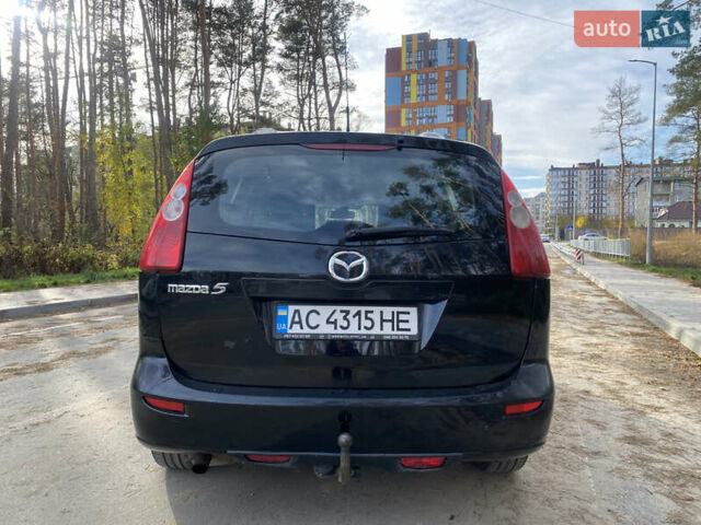 Черный Мазда 5, объемом двигателя 2 л и пробегом 200 тыс. км за 3600 $, фото 10 на Automoto.ua