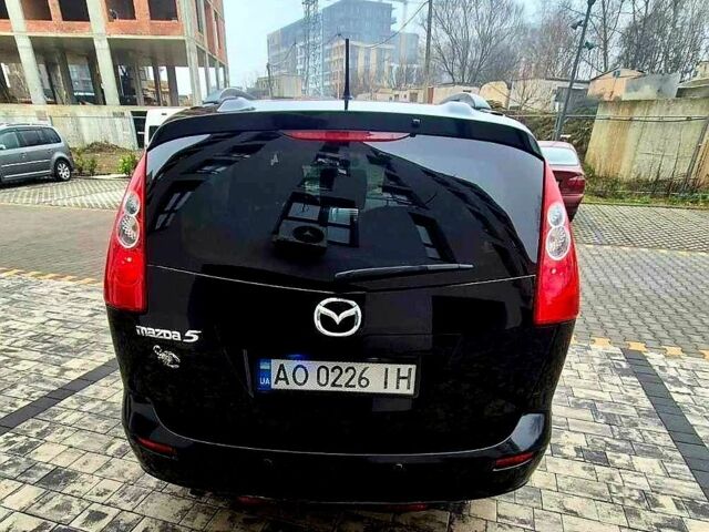 Черный Мазда 5, объемом двигателя 2 л и пробегом 221 тыс. км за 5300 $, фото 3 на Automoto.ua