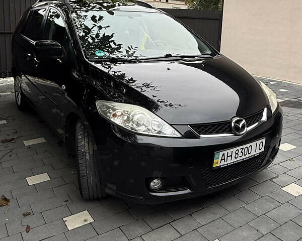 Черный Мазда 5, объемом двигателя 2 л и пробегом 228 тыс. км за 5100 $, фото 3 на Automoto.ua