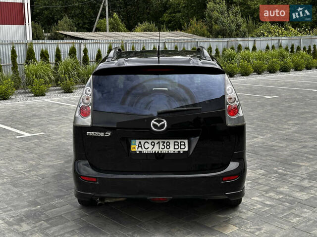 Чорний Мазда 5, об'ємом двигуна 2 л та пробігом 220 тис. км за 5350 $, фото 6 на Automoto.ua