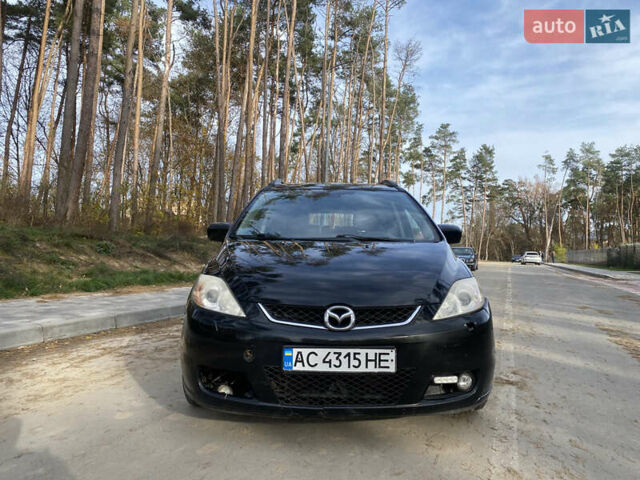 Черный Мазда 5, объемом двигателя 2 л и пробегом 200 тыс. км за 3600 $, фото 3 на Automoto.ua