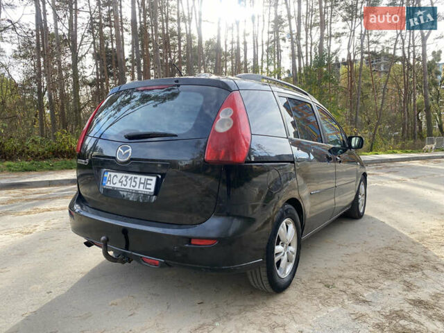 Черный Мазда 5, объемом двигателя 2 л и пробегом 200 тыс. км за 3600 $, фото 9 на Automoto.ua
