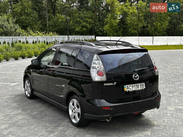 Чорний Мазда 5, об'ємом двигуна 2 л та пробігом 220 тис. км за 5350 $, фото 10 на Automoto.ua