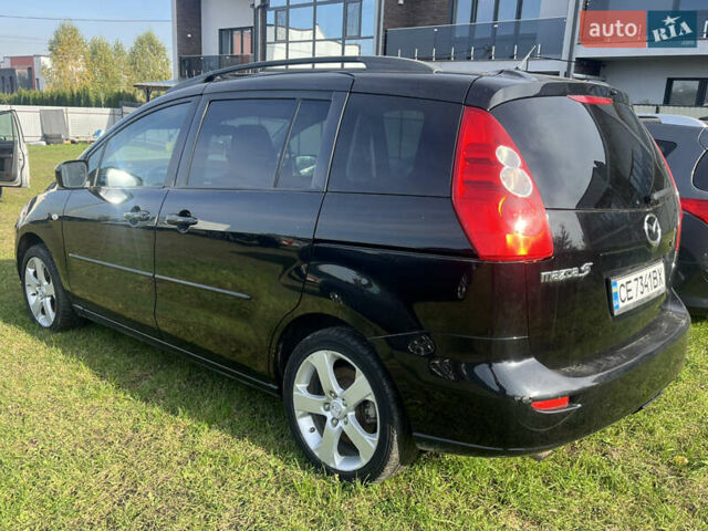 Черный Мазда 5, объемом двигателя 2 л и пробегом 244 тыс. км за 5500 $, фото 2 на Automoto.ua