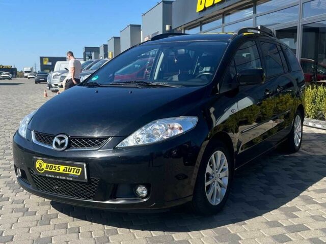 Черный Мазда 5, объемом двигателя 2 л и пробегом 221 тыс. км за 6800 $, фото 2 на Automoto.ua