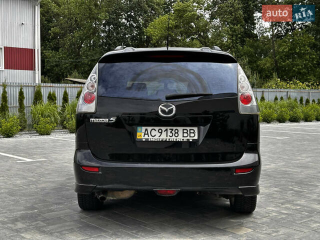 Чорний Мазда 5, об'ємом двигуна 2 л та пробігом 220 тис. км за 5350 $, фото 7 на Automoto.ua