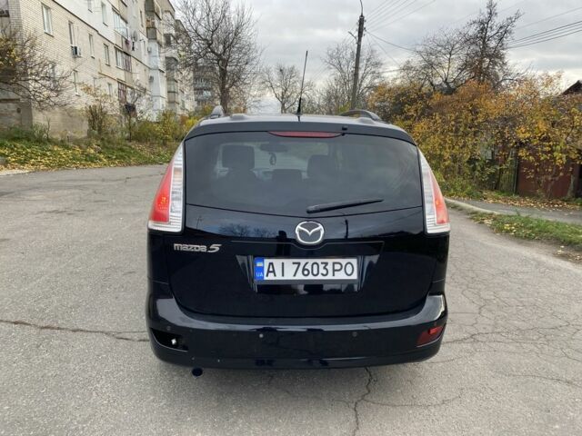 Черный Мазда 5, объемом двигателя 2 л и пробегом 230 тыс. км за 5500 $, фото 6 на Automoto.ua