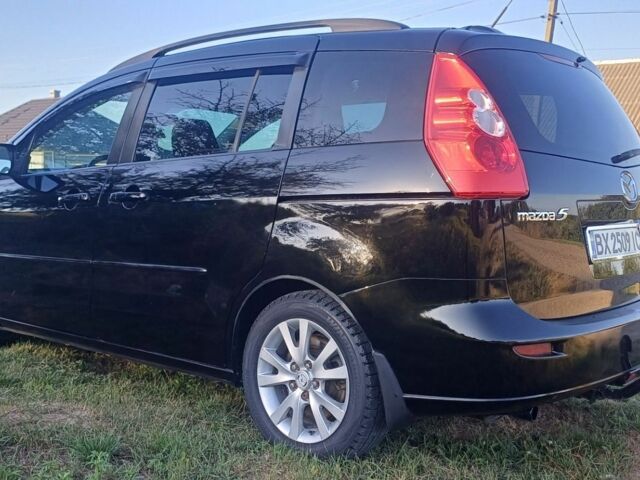 Черный Мазда 5, объемом двигателя 2 л и пробегом 276 тыс. км за 4550 $, фото 5 на Automoto.ua