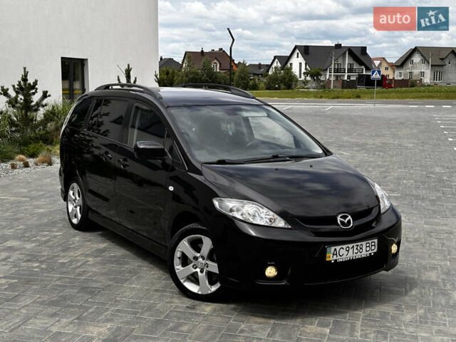 Чорний Мазда 5, об'ємом двигуна 2 л та пробігом 220 тис. км за 5350 $, фото 1 на Automoto.ua