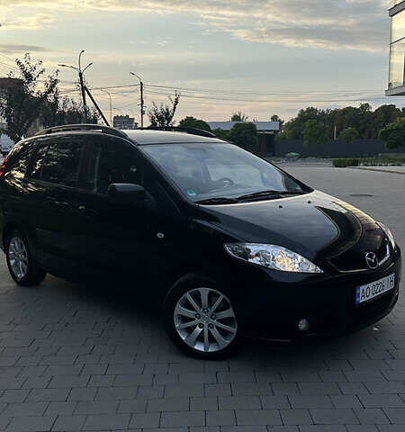 Черный Мазда 5, объемом двигателя 2 л и пробегом 221 тыс. км за 6800 $, фото 4 на Automoto.ua