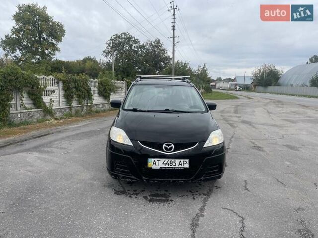 Черный Мазда 5, объемом двигателя 1.8 л и пробегом 302 тыс. км за 4250 $, фото 1 на Automoto.ua