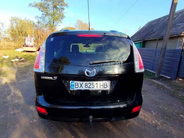 Черный Мазда 5, объемом двигателя 2 л и пробегом 196 тыс. км за 7500 $, фото 4 на Automoto.ua