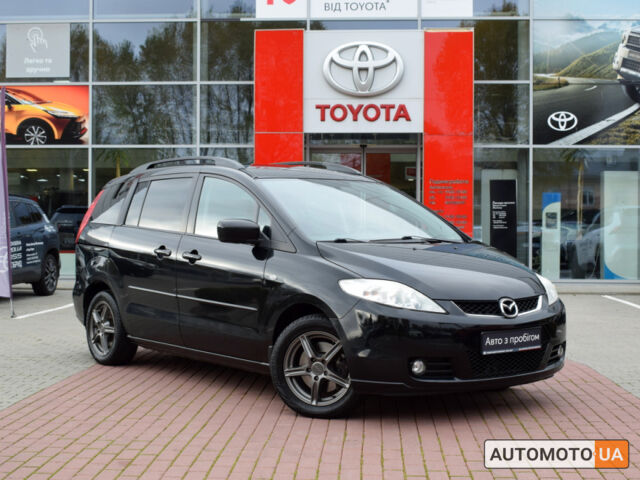 Черный Мазда 5, объемом двигателя 1.8 л и пробегом 269 тыс. км за 5000 $, фото 18 на Automoto.ua