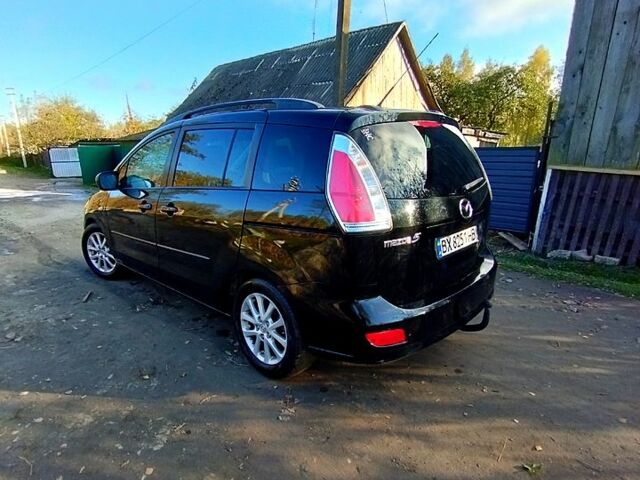Черный Мазда 5, объемом двигателя 2 л и пробегом 196 тыс. км за 7500 $, фото 3 на Automoto.ua