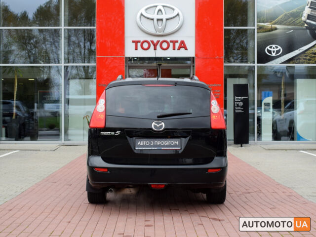 Черный Мазда 5, объемом двигателя 1.8 л и пробегом 269 тыс. км за 5000 $, фото 3 на Automoto.ua