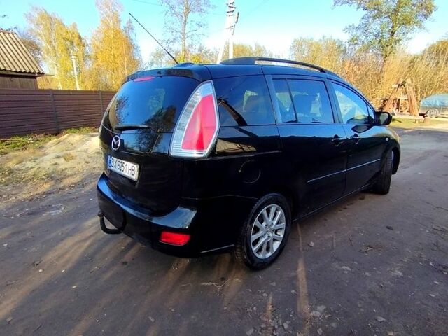 Черный Мазда 5, объемом двигателя 2 л и пробегом 196 тыс. км за 7500 $, фото 5 на Automoto.ua