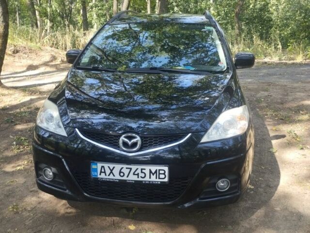 Черный Мазда 5, объемом двигателя 1.8 л и пробегом 178 тыс. км за 7200 $, фото 5 на Automoto.ua