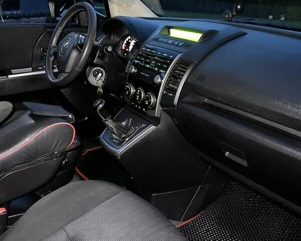 Черный Мазда 5, объемом двигателя 2 л и пробегом 220 тыс. км за 7500 $, фото 10 на Automoto.ua