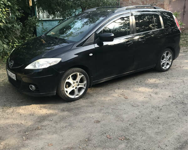 Черный Мазда 5, объемом двигателя 1.99 л и пробегом 260 тыс. км за 5800 $, фото 2 на Automoto.ua