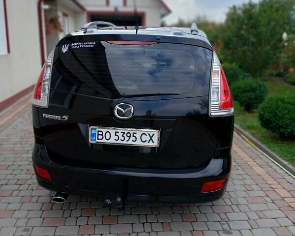 Черный Мазда 5, объемом двигателя 2 л и пробегом 273 тыс. км за 5999 $, фото 2 на Automoto.ua