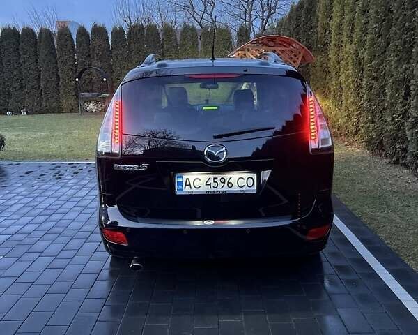 Черный Мазда 5, объемом двигателя 2 л и пробегом 220 тыс. км за 7500 $, фото 4 на Automoto.ua