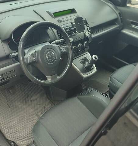 Черный Мазда 5, объемом двигателя 2 л и пробегом 244 тыс. км за 6700 $, фото 7 на Automoto.ua