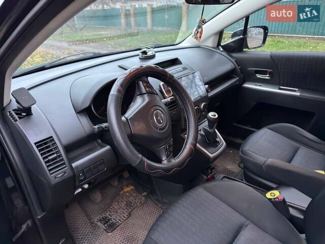 Черный Мазда 5, объемом двигателя 2 л и пробегом 228 тыс. км за 6700 $, фото 5 на Automoto.ua