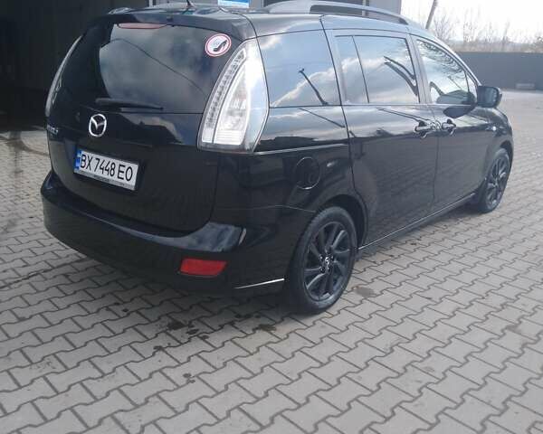 Черный Мазда 5, объемом двигателя 2 л и пробегом 212 тыс. км за 7500 $, фото 1 на Automoto.ua